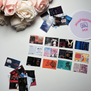 MINI STICKERS PARA PORTADAS DE LIBROS