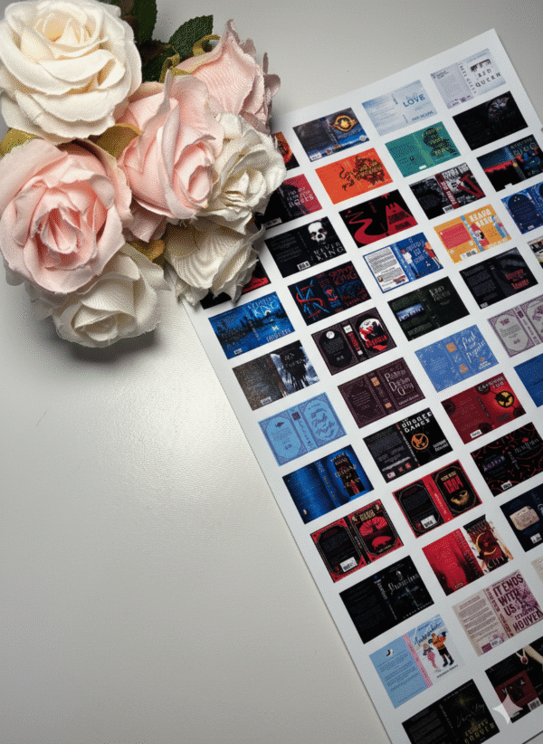 MINI STICKERS PARA PORTADAS DE LIBROS