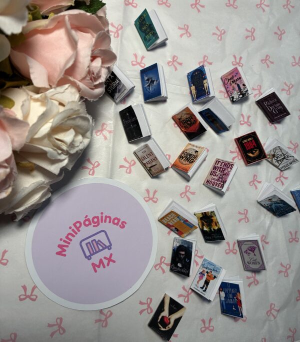 MINI LIBROS PERSONALIZADOS LISTOS PARA USAR